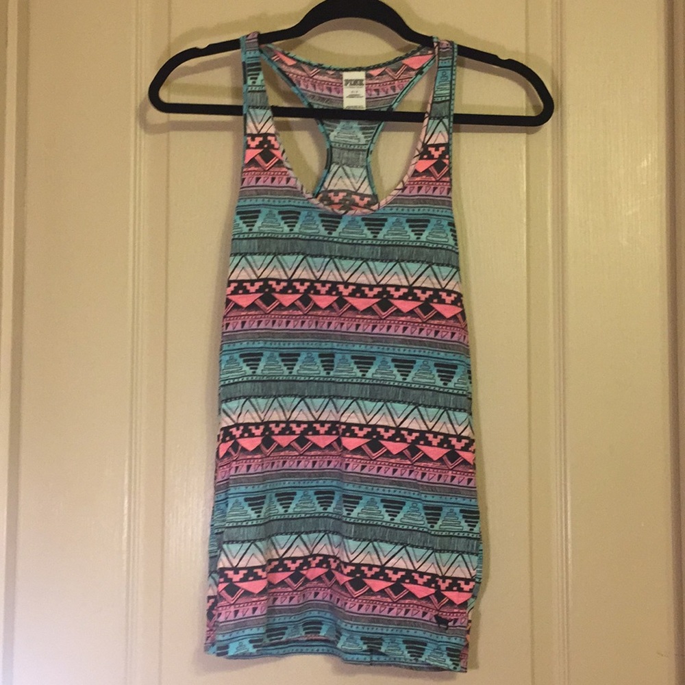 ‼️DONATING IN 24H‼️ PINK Multicolored Tribal Tank